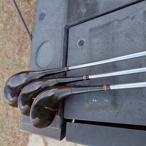 Wilson 1100 Series Woods Set with Black and Silver Finish